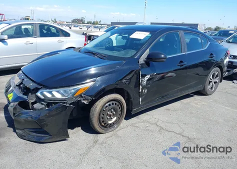 2020 Nissan Sentra Sv Xtronic Cvt из США, поврежденный, VIN 3N1AB8CV5LY210384